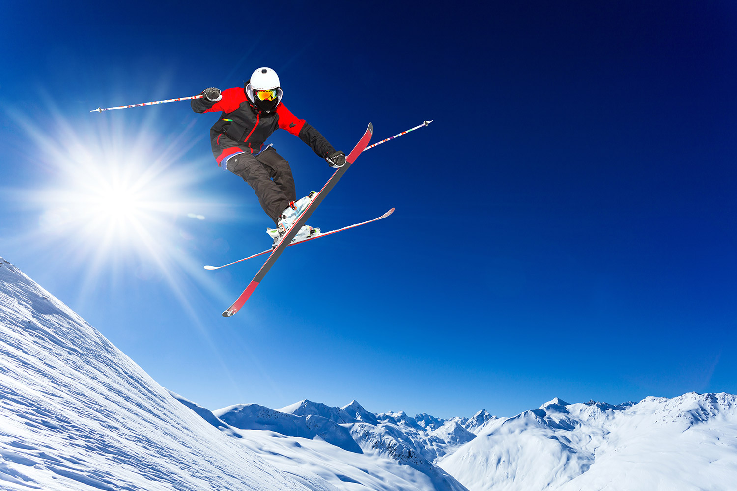 Trickskifahren lernen